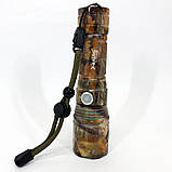 Портативний ліхтар із функцією зарядки Bailong, Світлодіодний ліхтар із зумом Ручний cob JB-69, фото 10