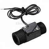 Регульоване реле протоку, 1/2", чорне, фото 3