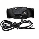 Регульоване реле протоку, 1/2", чорне, фото 4