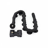 Гнучкий тримач для телефону з універсальними присосками Cute Worm Lazy Holder. XR-916 Колір: чорний, фото 10