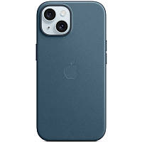 Чехол FineWoven (AAA) with MagSafe для Apple iPhone 15 (6.1"), Pacific Blue