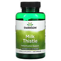 Swanson Milk Thistle 250 мг 120 капсул