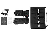 Перчатки для рук с подогревом тактические Rider черные, размер XL зимние военные перчатки (E130-2E-HGRRXL-BK)