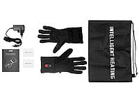 Перчатки для рук с подогревом тактические черные, размер XL\XXL зимние военные перчатки (E130-2E-HGTLTL-BK)