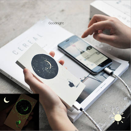 Power bank 10000 mAH "Good night", фото 2