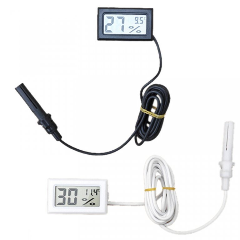 Цифровой гигрометр-термометр с выносным датчиком - фото 1 - id-p369401634