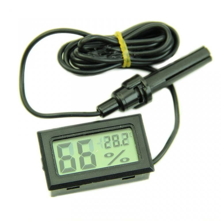 Цифровой гигрометр-термометр с выносным датчиком - фото 2 - id-p369401634