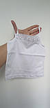 Майка дитяча.Ажур 92,98,104, фото 2