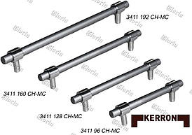 Ручки меблеві Kerron S-3411 CH-MC