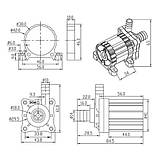 Потужний водяний насос DC40-2470, 24Вт, 7м, фото 5