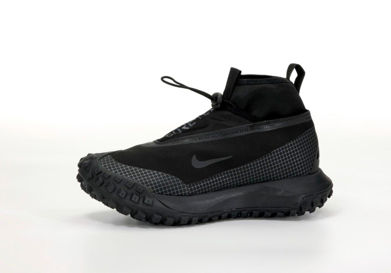 Nike ACG Mountain Fly Mountain Fly GORE-TEX Black чоловічі водовідштовхувальні термо кросівки Найк