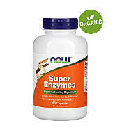 NOW Foods, Super Enzymes, Суперферменты, 180 капсул