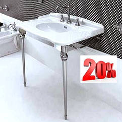 Консоль для раковини в ретростилі 92 см ArtCeram Hermitage HEA016