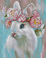 Алмазна мозаїка - 40*50 см Білосніжний кролик