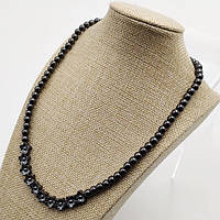 Буси з Гематиту Квіти 6 мм 46 см