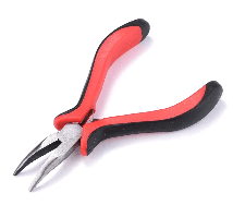Плоскогубці з вигнутим Носиком 13 см Вуглецева Сталь
