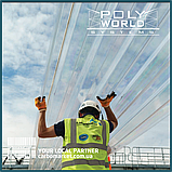 Профільований полікарбонат ПК35 1100Х2000Х1.0 мм прозрорий ТМ TOPLIGHT Klockner T207/35 Італія, фото 6