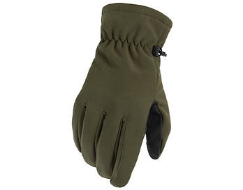 Зимові рукавиці Mil-Tec Softshell Thinsulate - Olive