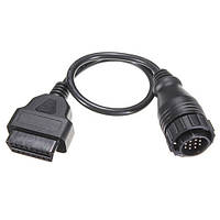 Переходник с OBD2 16pin мама на Mercedes Sprinter VW LT 14pin папа BS-03