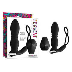 Вібромасажер для чоловіків Fervent Remote Control Thrusting Prostate Massager