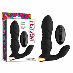 Вібростимулятор для чоловіків Fervent Remote Control Thrusting Prostate Massager