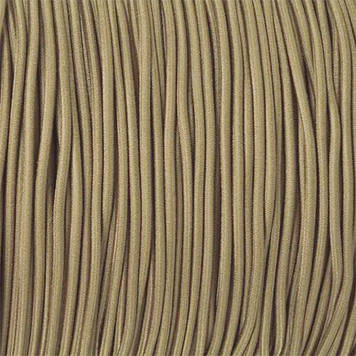 Еластичний шнур Shock Cord шнур-резинка капелюшна 3 мм нейлон Тан