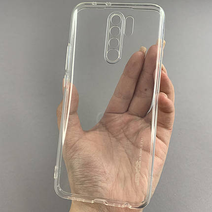 Чохол для Xiaomi Redmi 9 силіконовий чохол на телефон сяомі редмі 9 прозорий hlg, фото 1