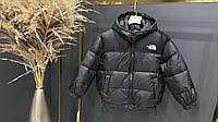 Зимняя куртка короткая оверсайз унисекс 130,140,150 пух