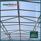 Профільований полікарбонат 1060Х3000Х0.8 мм MARLON CS Greca 76 Embossed Bronzе бронза Англія, фото 8