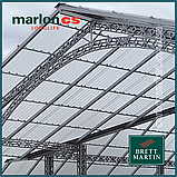 Профільований полікарбонат 1060Х2000Х0.8 мм MARLON CS Greca 76 Embossed Bronzе бронза Англія, фото 9