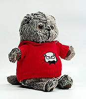 Мягкая игрушка Synergy Кот Басик в красном свитере C52154-2