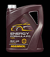 Mannol Energy Formula PD 5w40 5л SN/CF C3 GM dexos2 Euro-IV,V для саж. ф-ров(4)