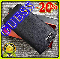 Чоловічий шкіряний гаманець на блискавці Guess, Чоловічі гаманці та портмоне зі шкіри