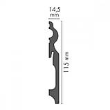 Плінтус МДФ LP-115145D02 Cezar 115х14,5мм. Польща. Плінтус підлоговий з МДФ, фото 2