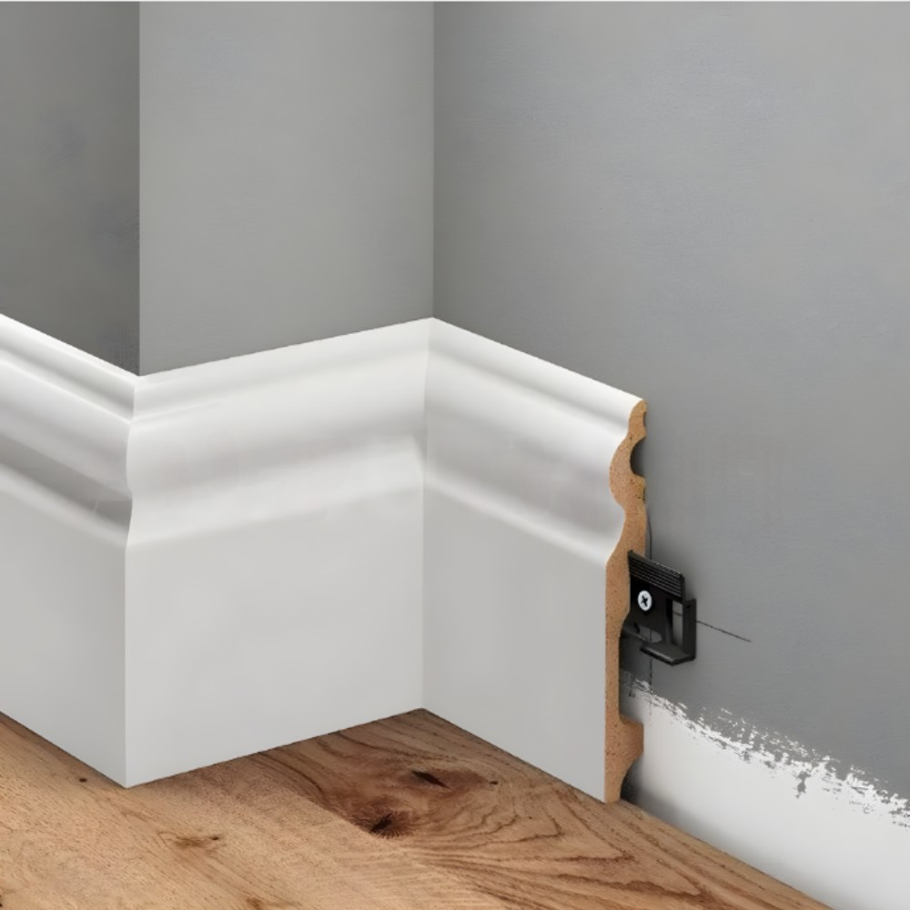 Плінтус МДФ LP-115145D02 Cezar 115х14,5мм. Польща. Плінтус підлоговий з МДФ, фото 1