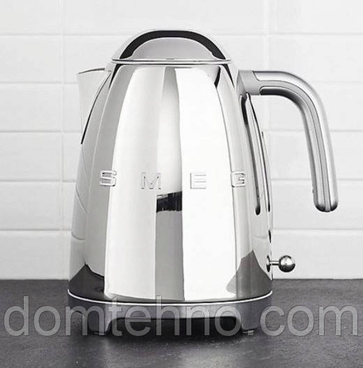 Електричний чайник Smeg KLF03SSEU 2400 Вт сріблястий / сірий