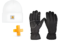 Перчатки тактические Сенсорные Черные L / XL, перчатки термо, полнопалые перчатки