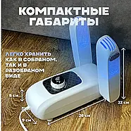 Електрична сушарка для взуття з антибактеріальною з ультрафіолетом Shoes Dryer SH01 Білий, фото 7