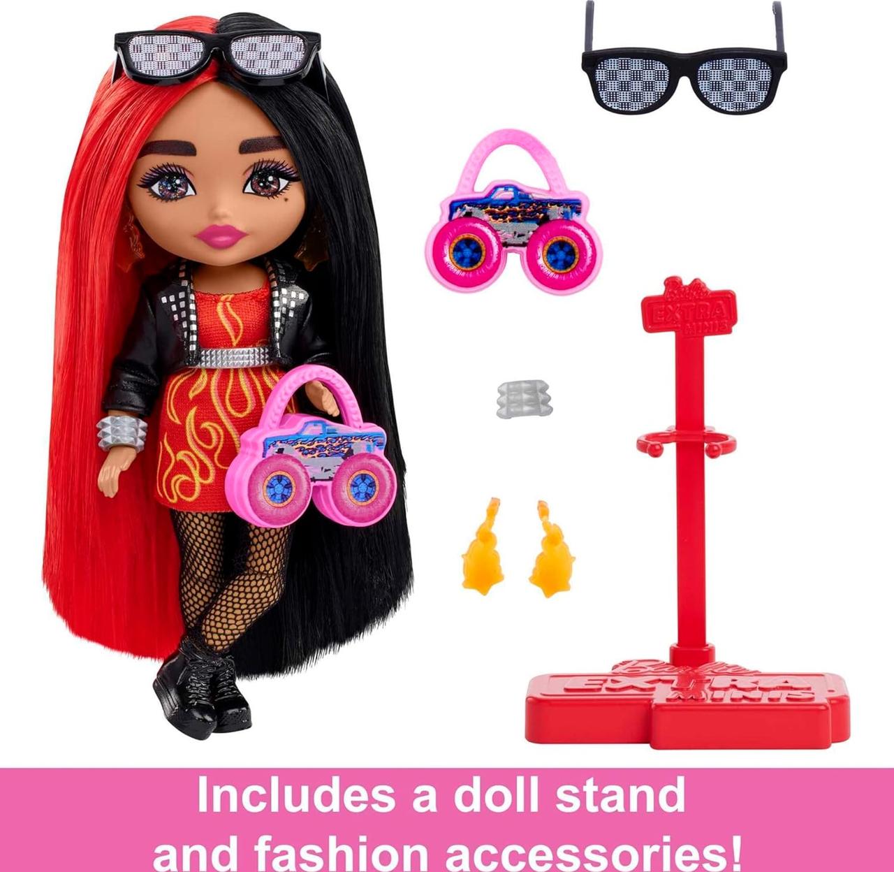 Лялька Леді-рокстар Barbie Extra Minis Doll HKP88