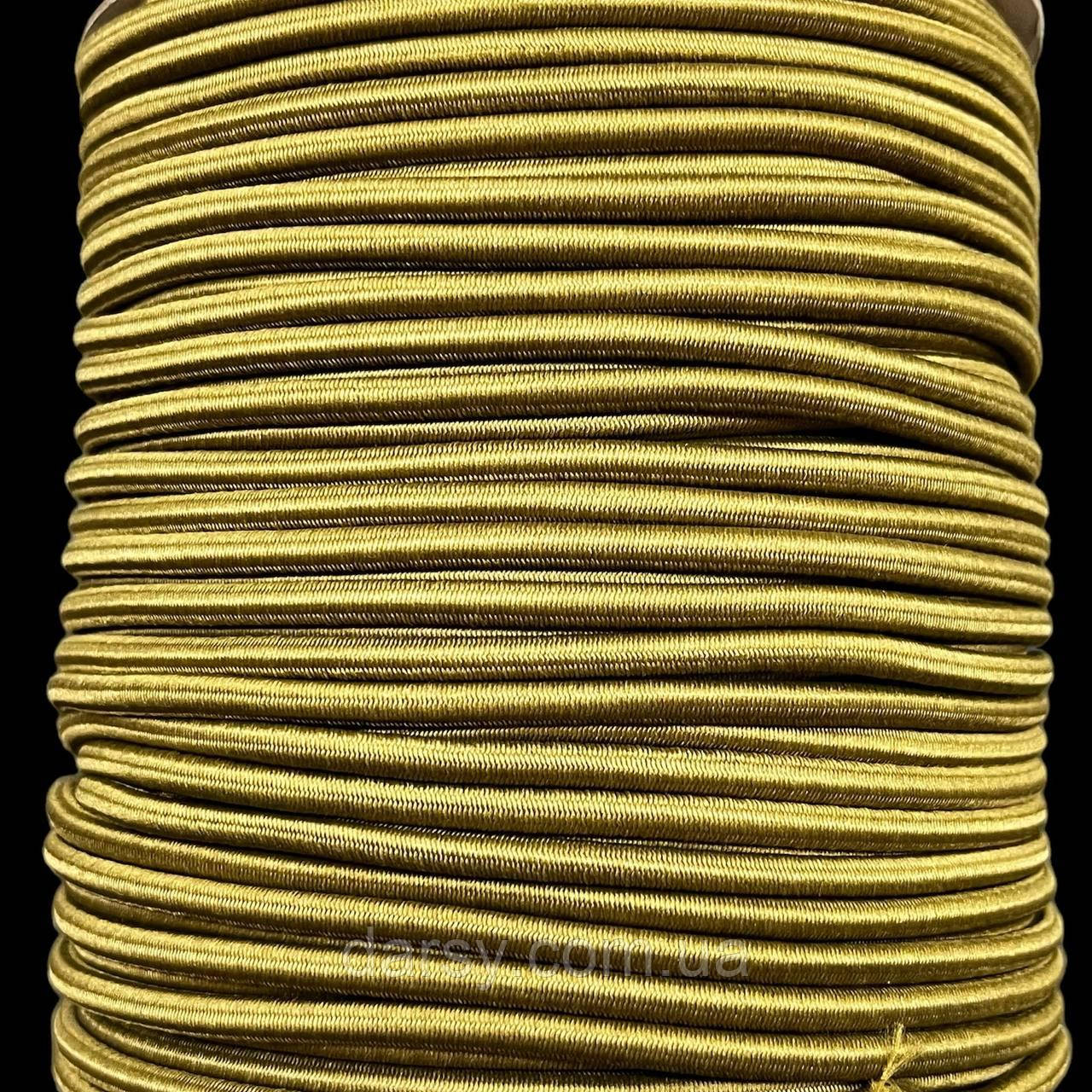 Резинка-шнур 4 мм Spandex Line, колір Койот, фото 1