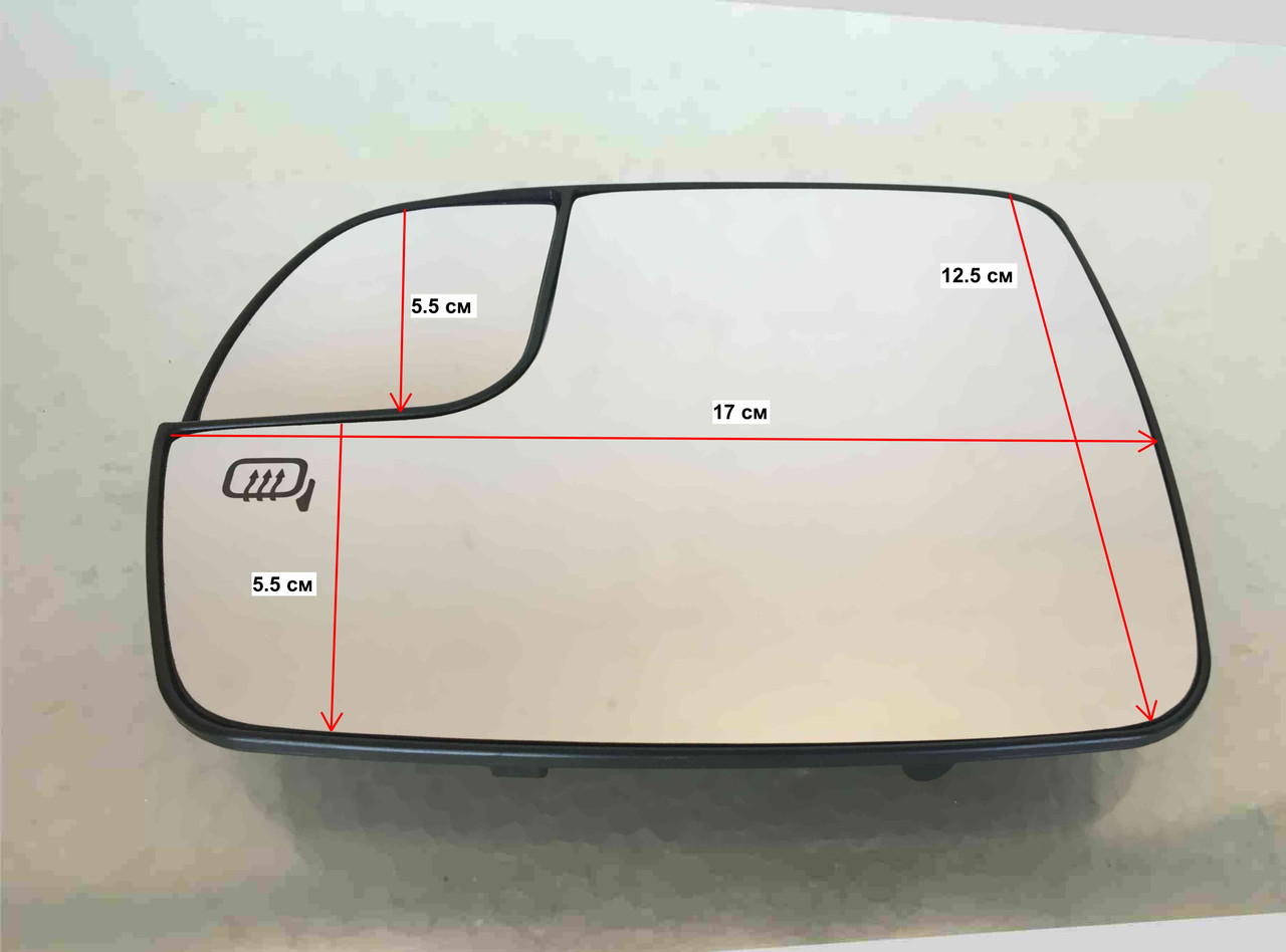 Дзеркальний елемент лівий Ford Edge 15-20 з підігрівом FT4Z17K707H, фото 1