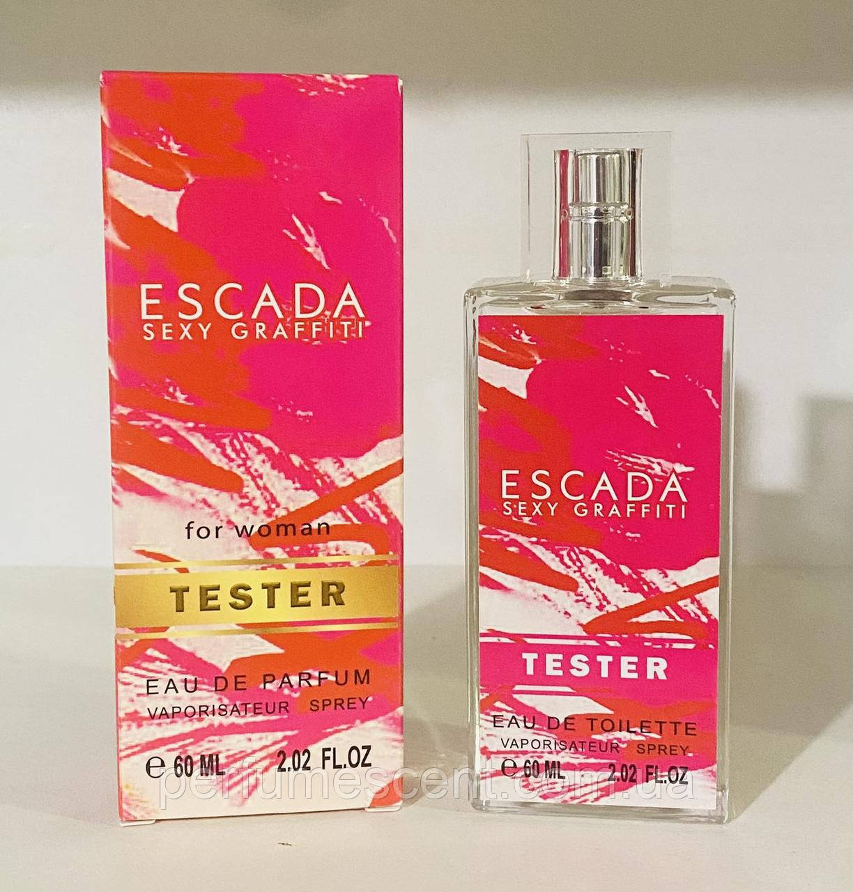 Тестер 60ml жіночий Escada Sexy Graffiti