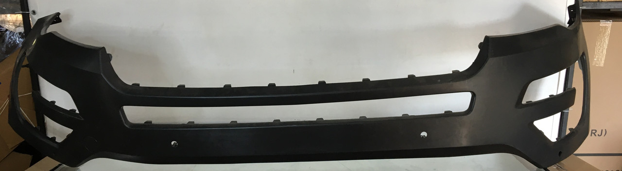 Бампер передній верхня частина Ford Explorer 2016-2019 FB5Z17D957DPTM 4 парк із заглушкою, фото 1