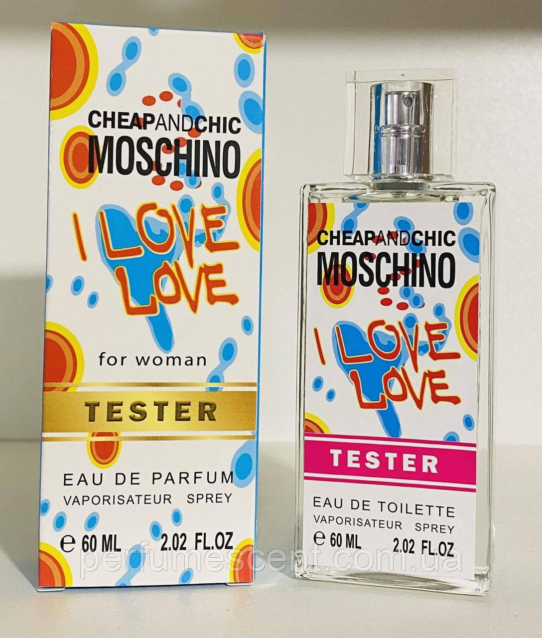Moschino I Love Love жіночий парфум 60 мл тестер