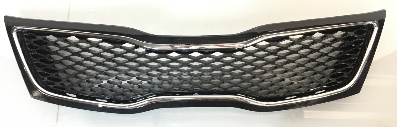 Решітка радіатора grill Kia Optima K5 2015 86350-2t700 ромб, фото 1