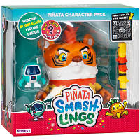 Игровой набор Pinata Smashlings Тигр Моу (1 большая фигурка, 2 эксклюзивные фигурки) (SL6010-3)