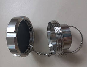 Гайка для муфти молочної, глуха DN80