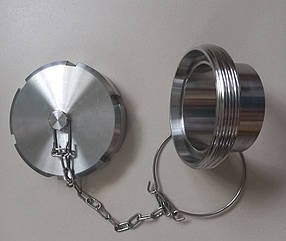 Гайка для муфти молочної, глуха DN100