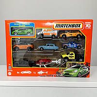 Машинки базовые коллекционные Матчбокс 9 шт Matchbox 1:64 Scale Vehicles Mattel HKY08