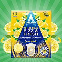 Таблетки для чистки унитазов Astonish Fizz & Fresh с ароматом лимона 8 шт